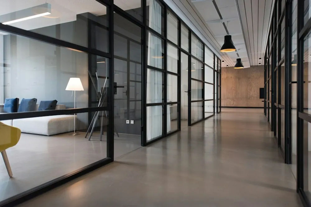 Clinic corridor